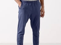 Standard Fit Weaving Lightweight Flexible Chino Men's Trousers - 82178