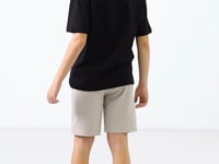 Black-Stone Cotton Oversize Fit Weaving Lightweight Flexible Chino Shorts Set - 11277