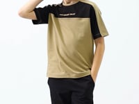 Beige cotton oversized fitted embroidered T-Shirt - 11290