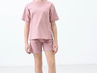 Rose Cotton Soft Woven Standard Fit Basic Girl Child Shorts Set - 75184