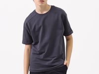 Anthracite cotton soft fabric oversize printed boys T-Shirt - 11301
