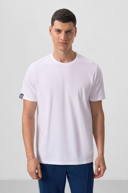 Standard Fit Basic O Collar Pack of 3 white male T-Shirt 87911