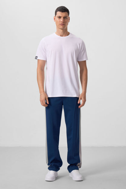 Standard Fit Basic O Collar Pack of 3 white male T-Shirt 87911