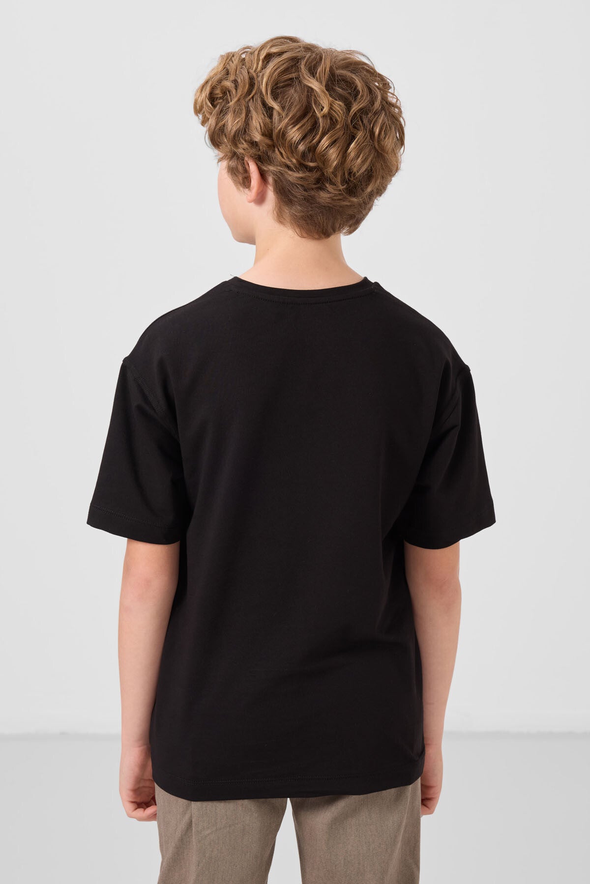 Oversize Basic Boys T-Shirt - 11297