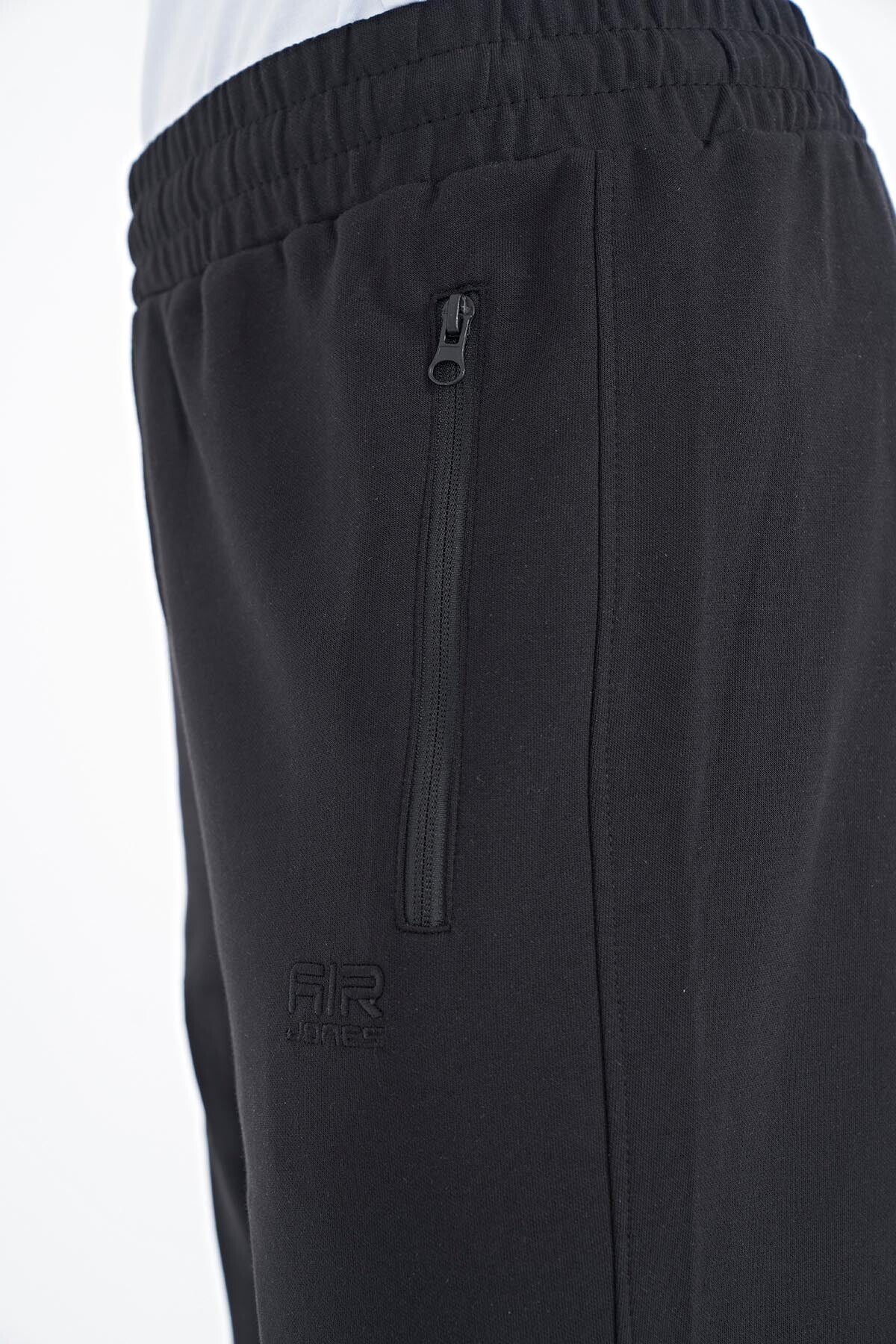 Ryan Black Striped Standard Fit Men's Shorts - 81239