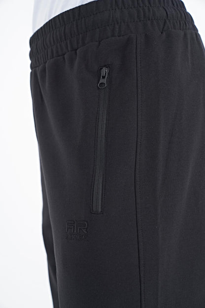 Ryan Black Striped Standard Fit Men's Shorts - 81239