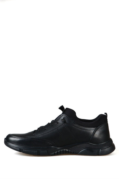 Marian Genuine Leather Black Men's Casual Shoes