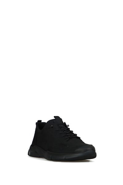 Marian Genuine Leather Black Men's Casual Shoes
