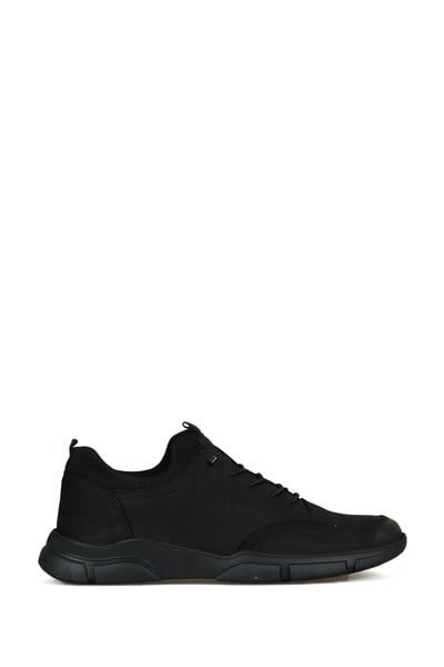Marian Genuine Leather Black Men's Casual Shoes