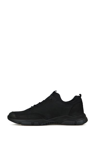 Marian Genuine Leather Black Men's Casual Shoes