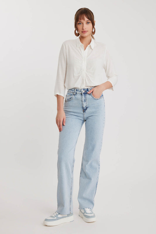 STRAIGHT FIT JEANS