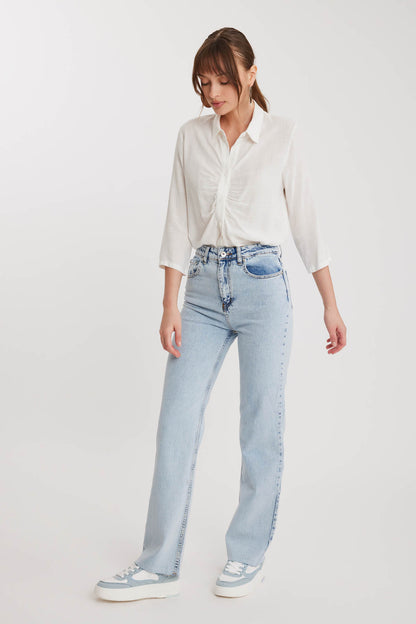 STRAIGHT FIT JEANS