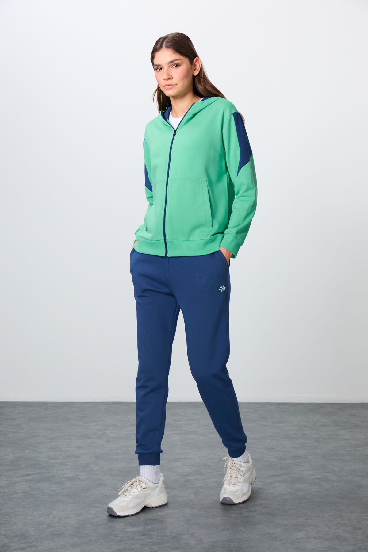 Plus Size Tracksuit Set - 95343