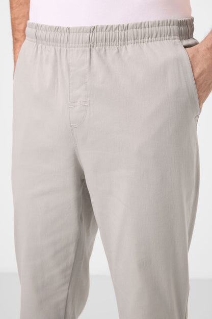 Stone Standard Fit weave lightweight elastic Chino trousers - 82180