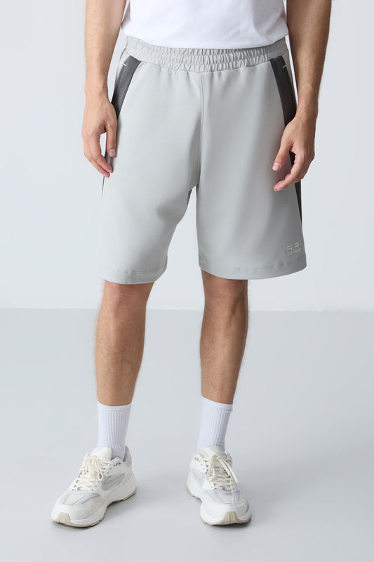 Stone Cotton Thick Soft Textured Standard Fit Basic Men's Shorts - 81280