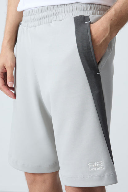 Stone Cotton Thick Soft Textured Standard Fit Basic Men's Shorts - 81280