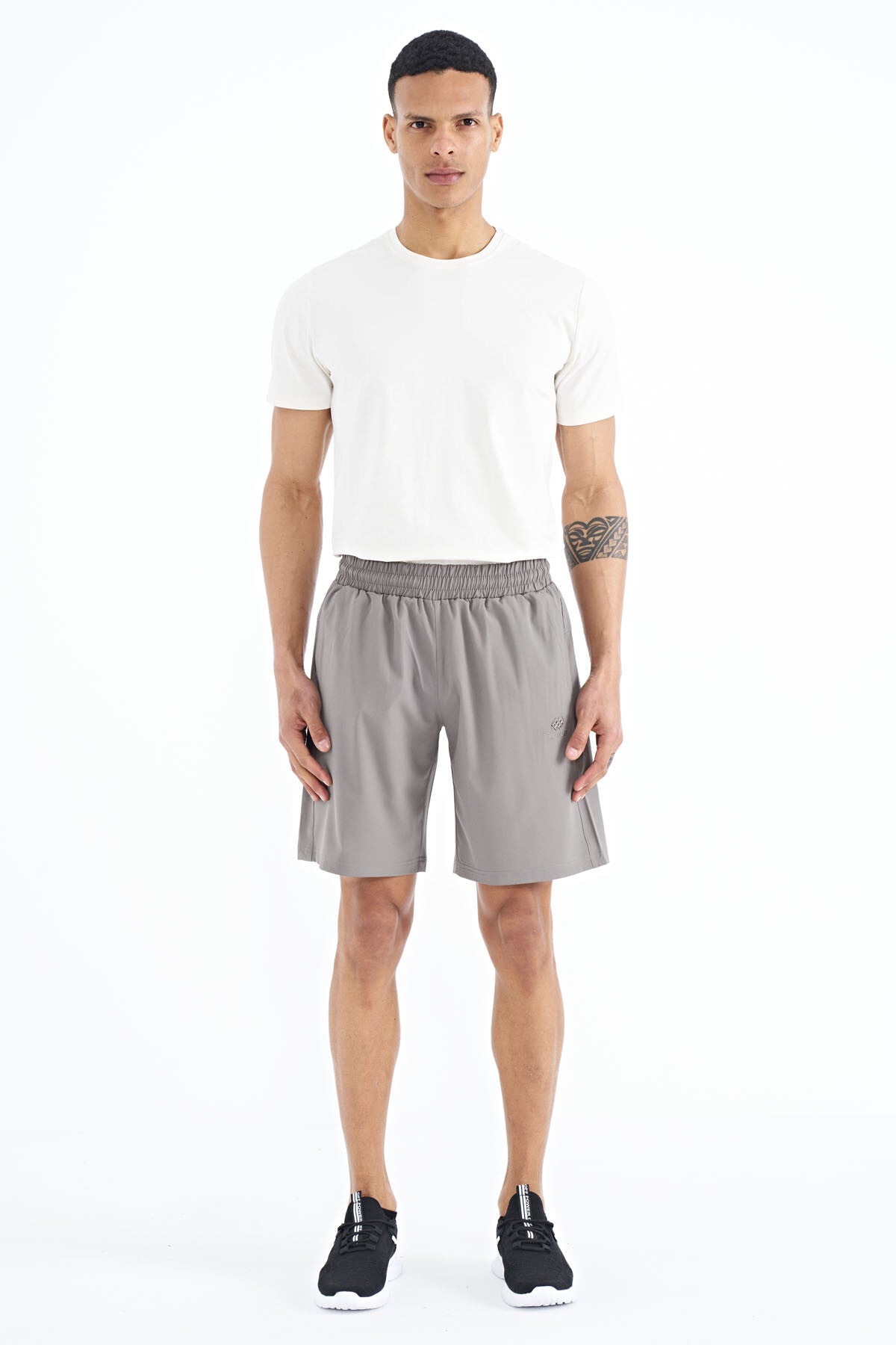 Side Pocket Detailed Elastane Men's Shorts - 81238