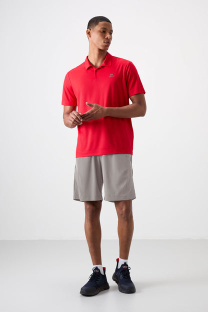 Stone Polyester Thick Soft Comfort Fit Men's Shorts - 81268