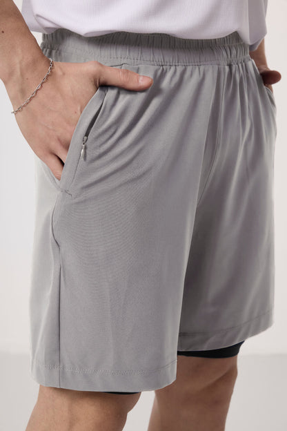 Stone thin, soft standard fit men's shorts - 81287