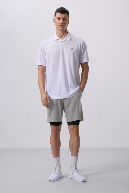 Stone thin, soft standard fit men's shorts - 81287