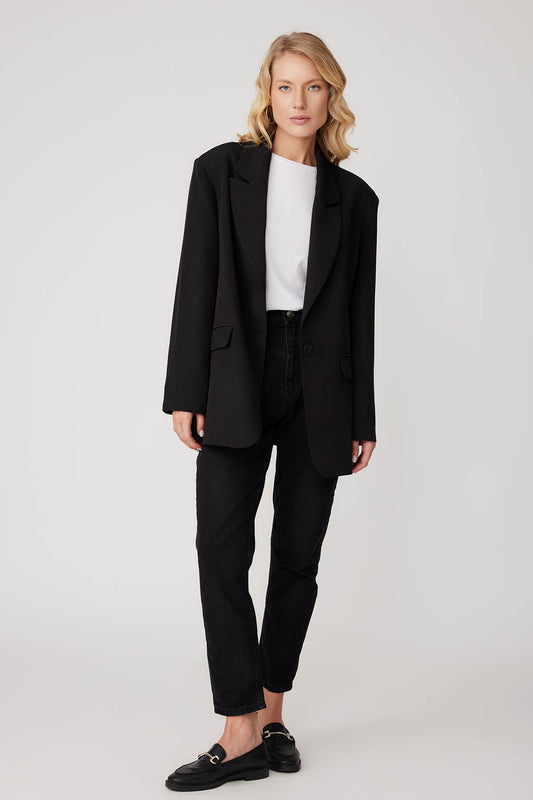 SINGLE BUTTON VATICAN  COMFY BLAZER JACKET