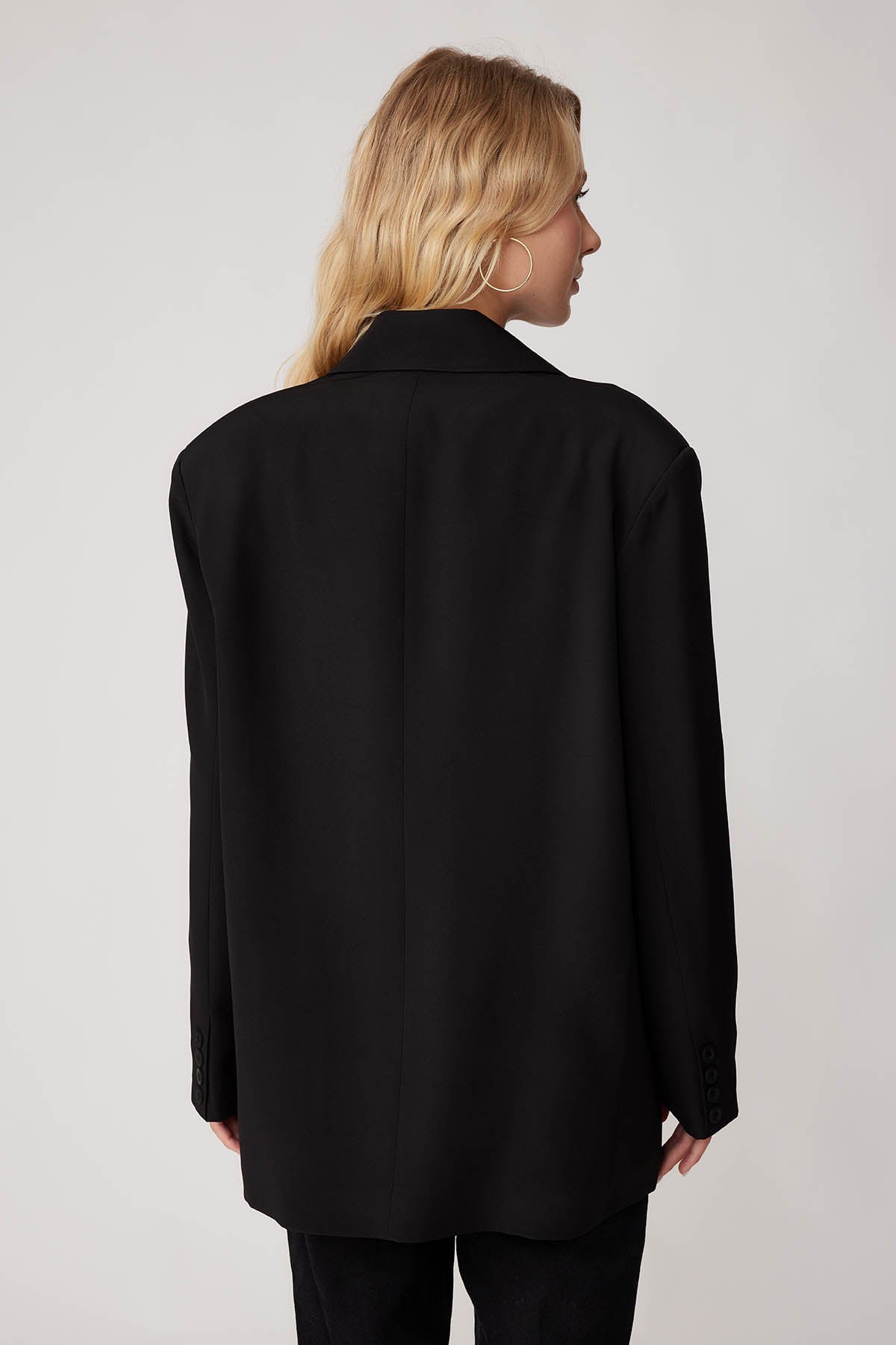 SINGLE BUTTON VATICAN  COMFY BLAZER JACKET