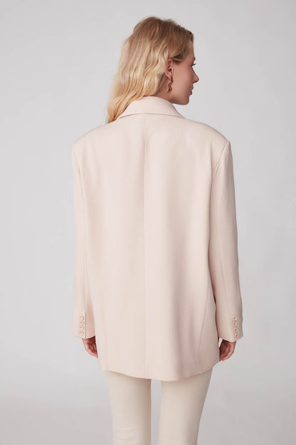 SINGLE BUTTON VATICAN  COMFY BLAZER JACKET