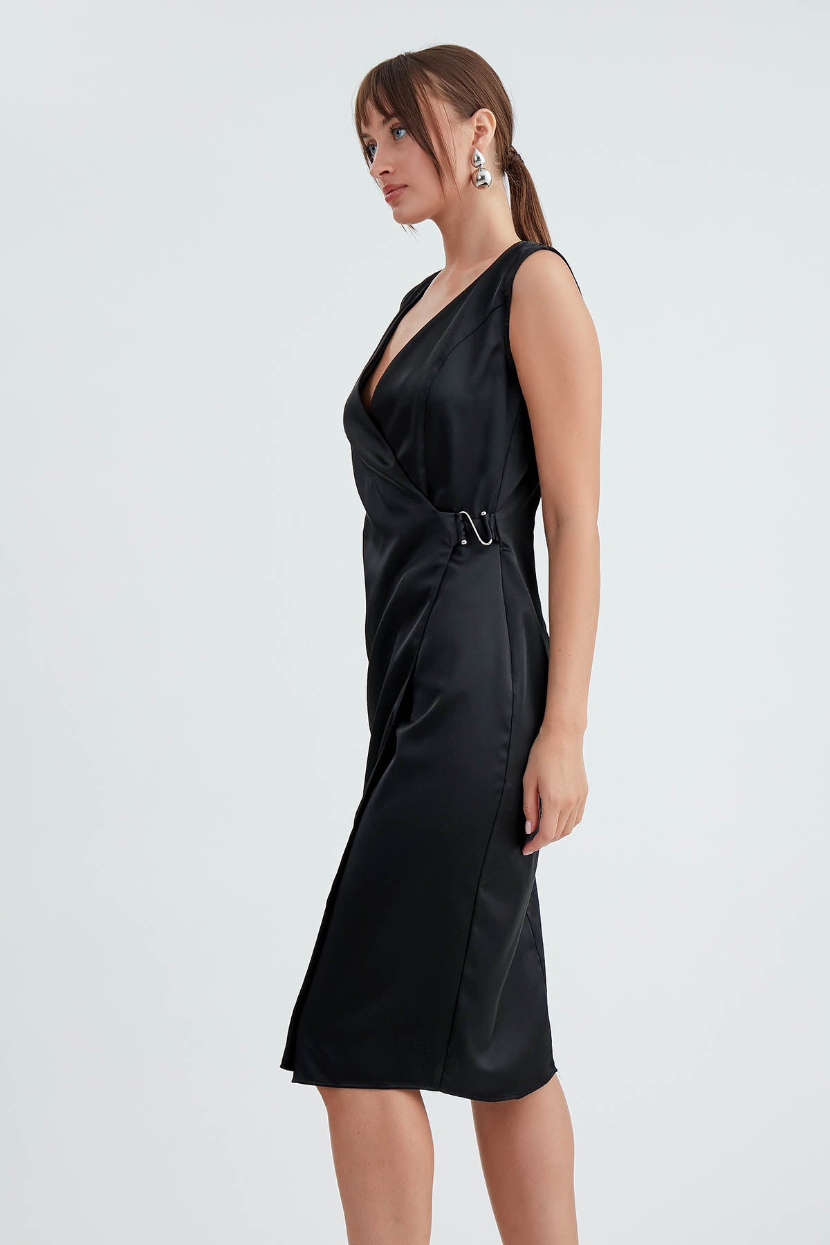 SATIN DRESS