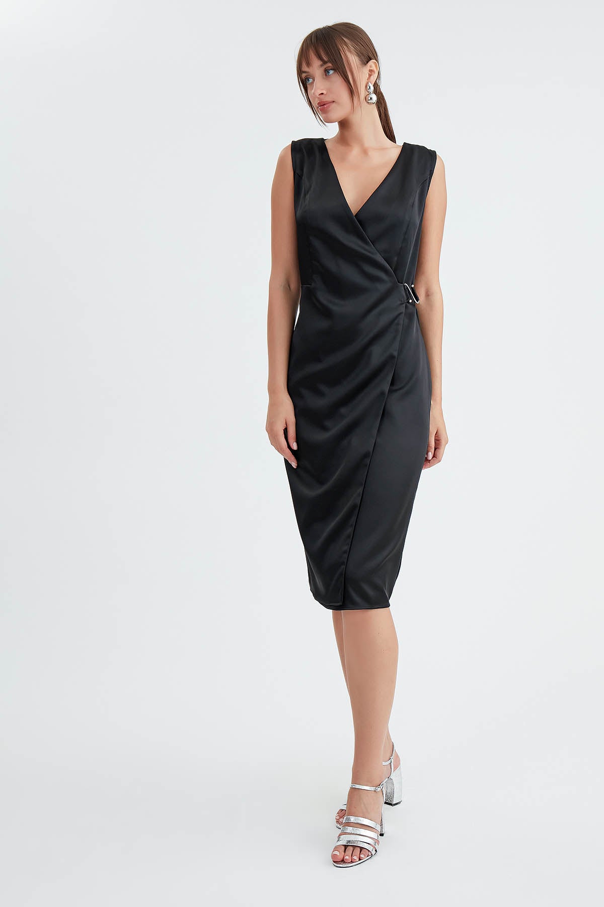 SATIN DRESS