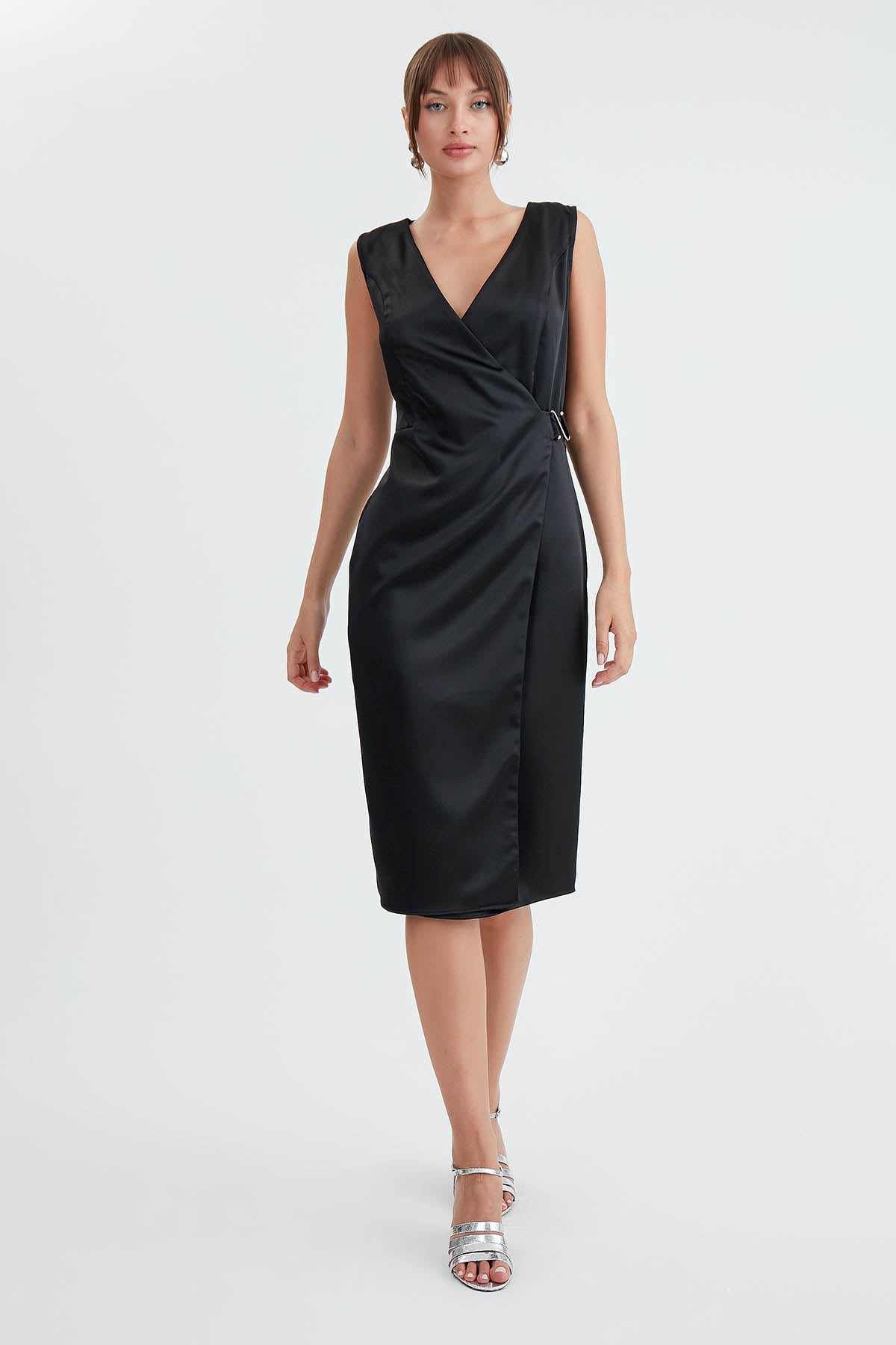 SATIN DRESS