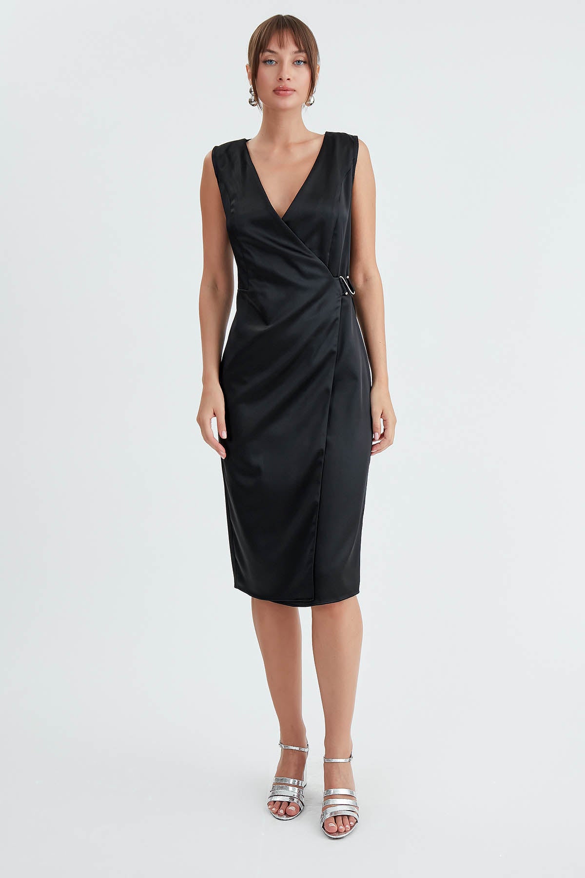 SATIN DRESS