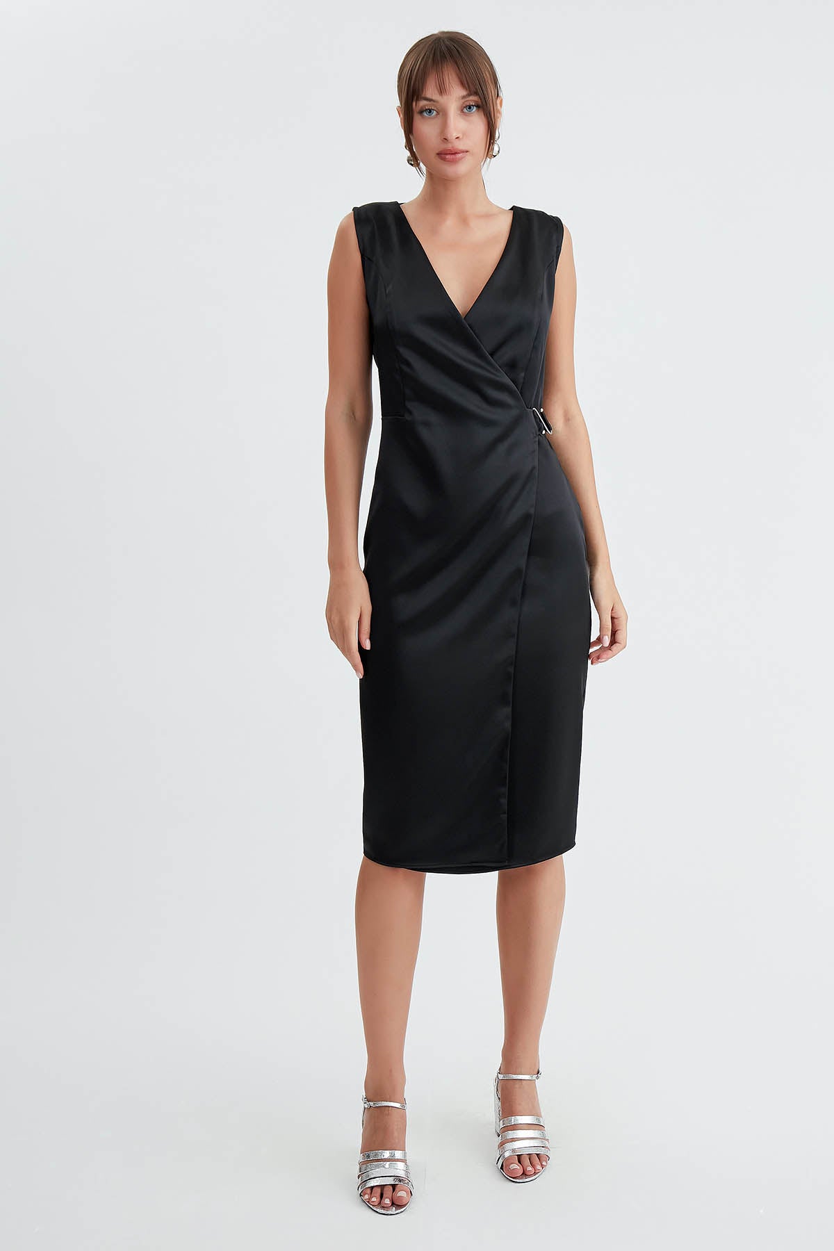SATIN DRESS