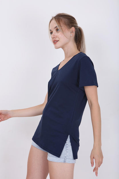 V COLLAR T-SHIRT