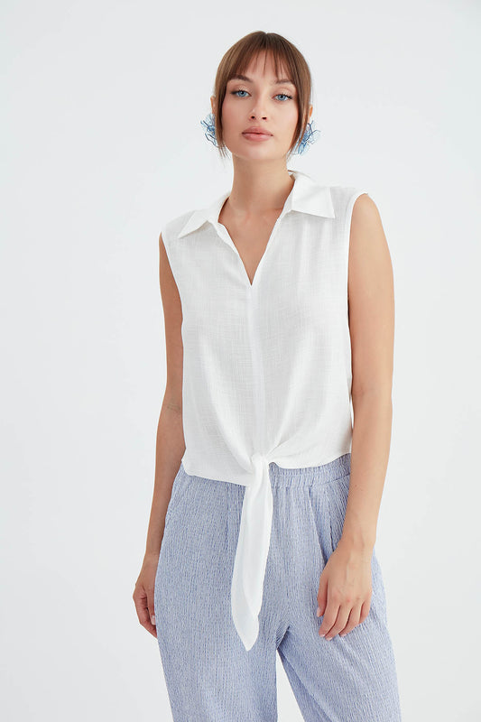 VISCOSE LINEN SHIRT