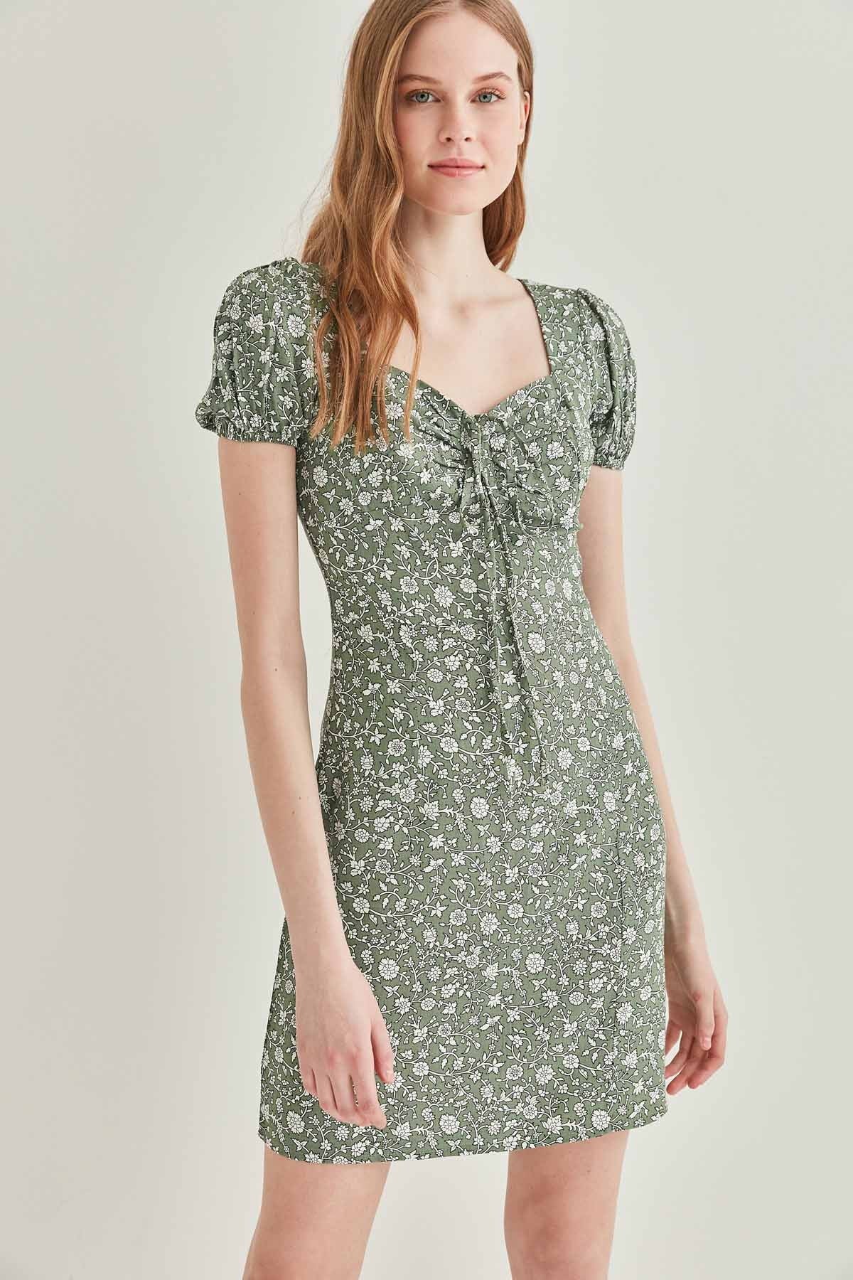 FLORAL MINI DRESS