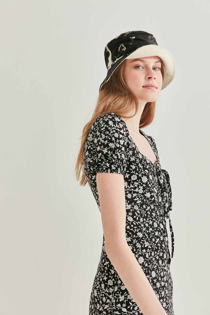 FLORAL MINI DRESS