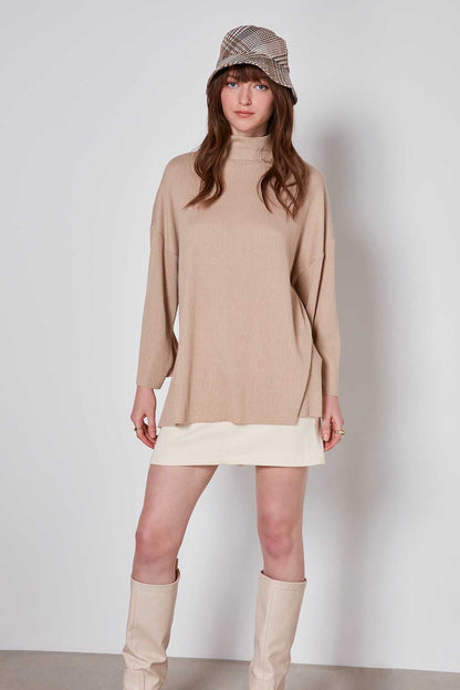 COMFY LOOSE KNITTED BLOUSE