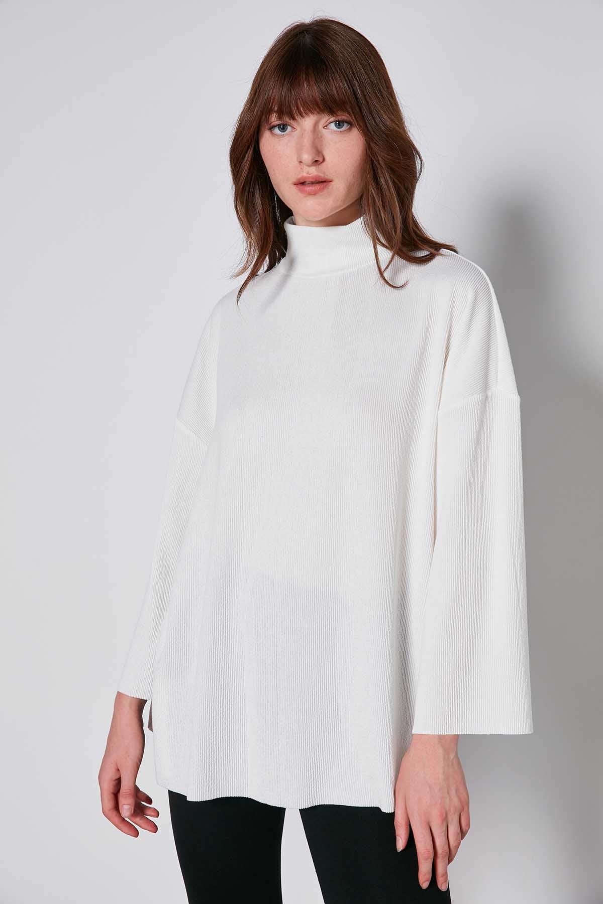 COMFY LOOSE KNITTED BLOUSE