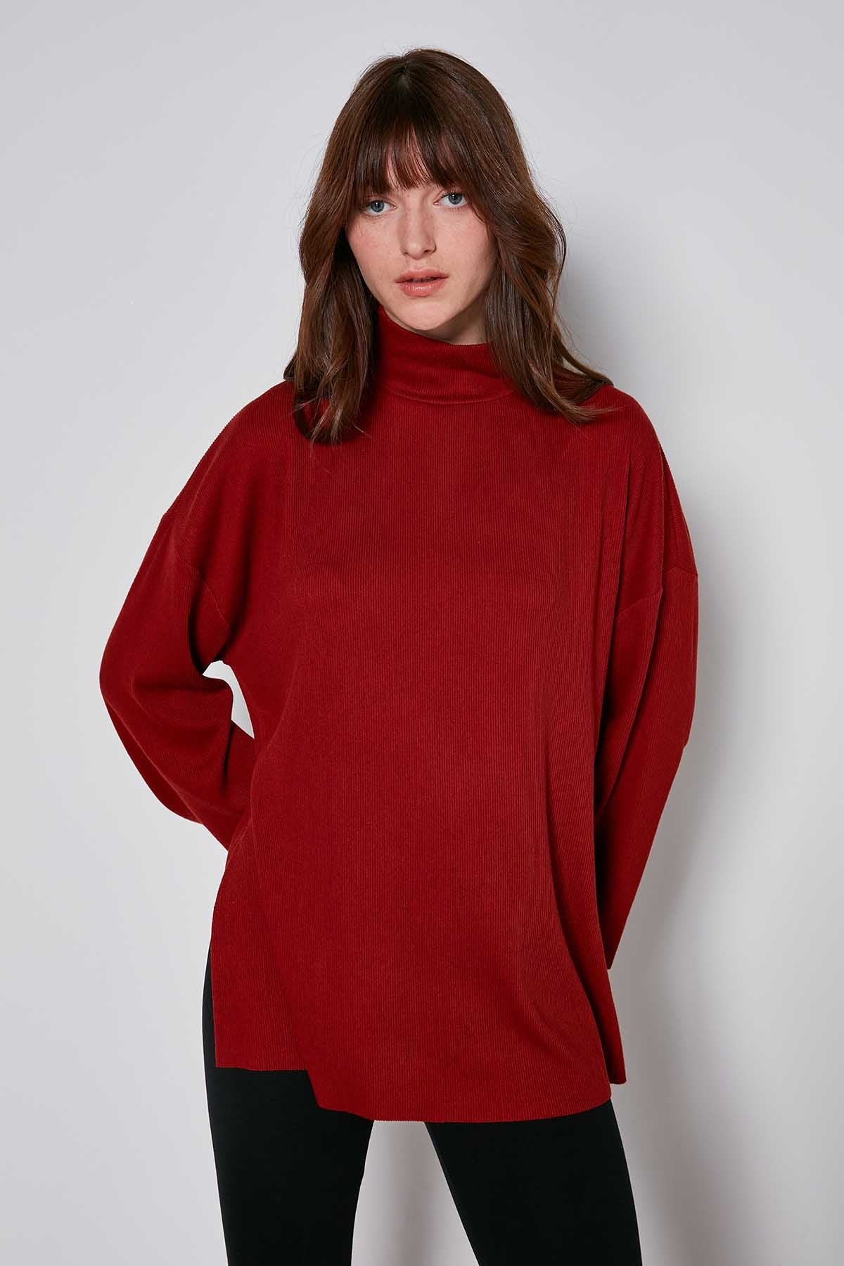 COMFY LOOSE KNITTED BLOUSE