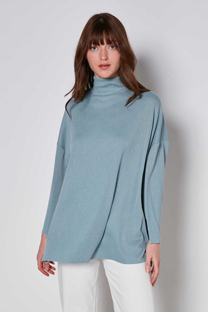 COMFY LOOSE KNITTED BLOUSE