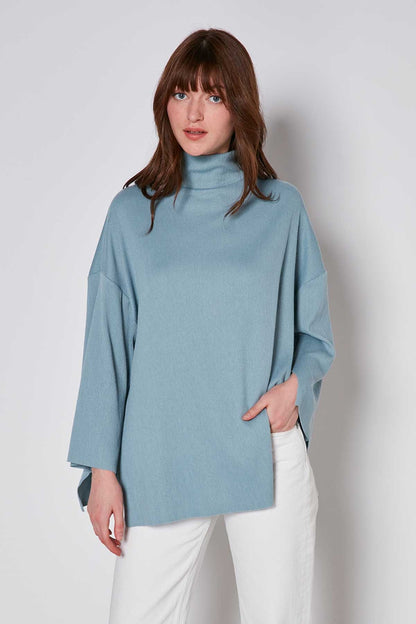 COMFY LOOSE KNITTED BLOUSE