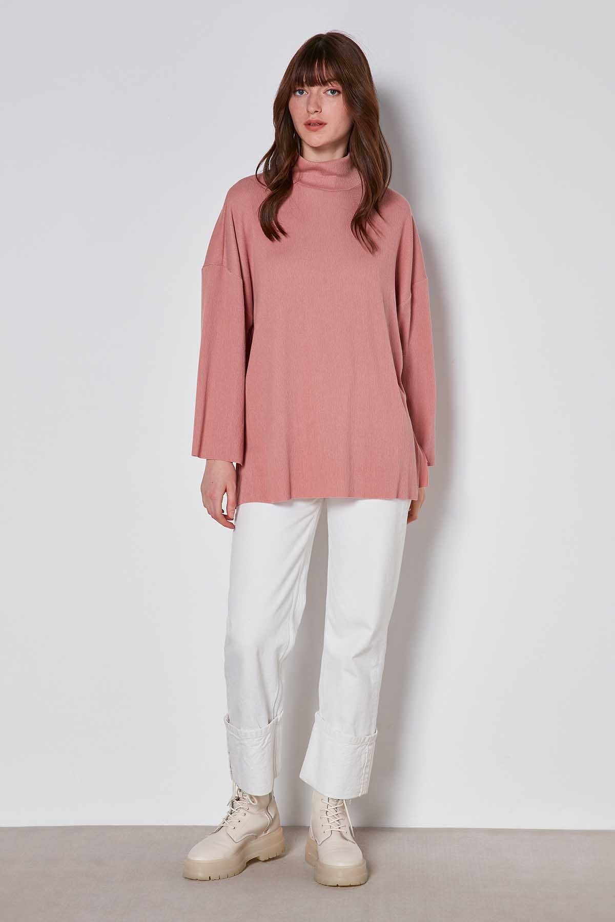 COMFY LOOSE KNITTED BLOUSE