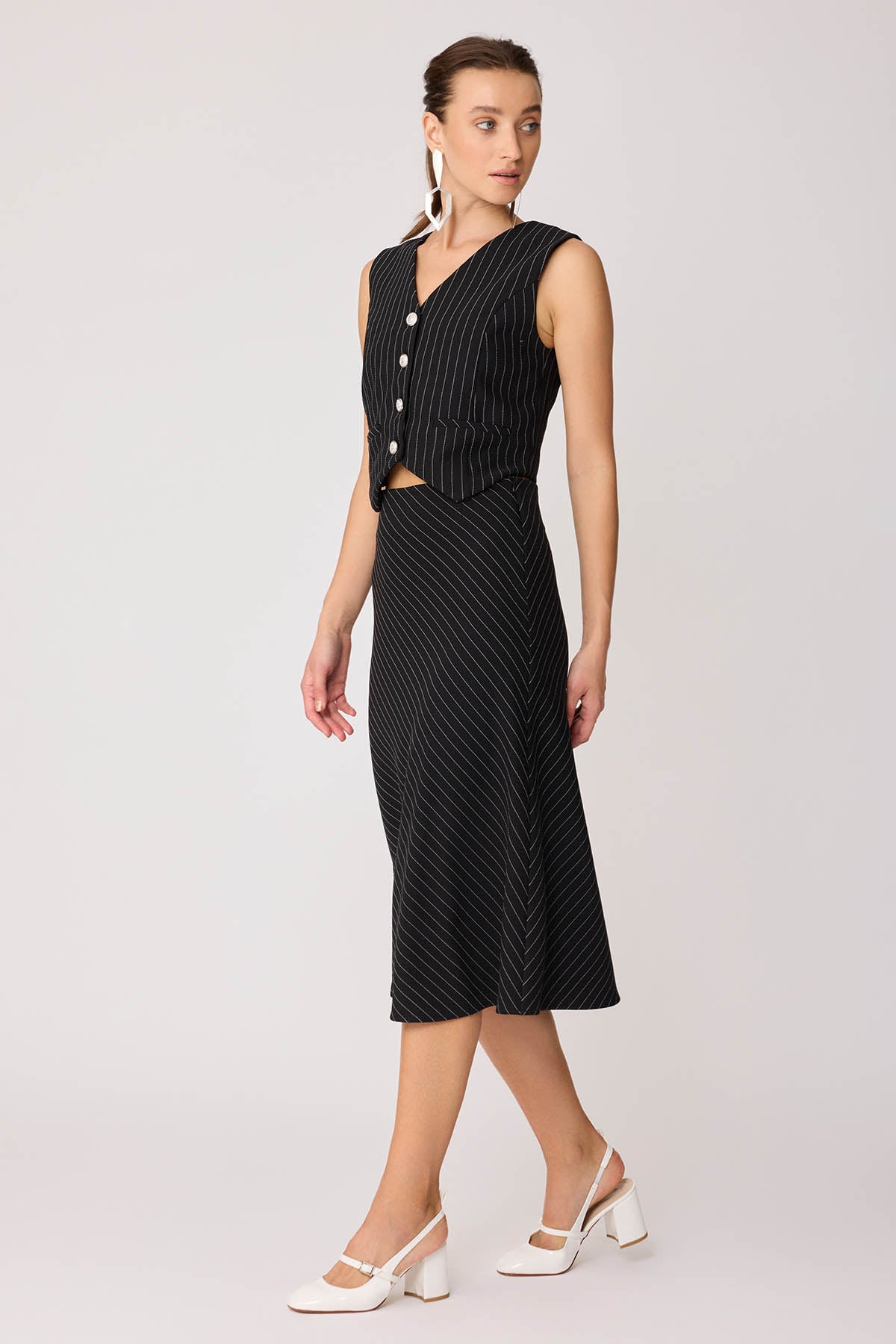 ZIPPERED RINGTONE CHIME SKIRT