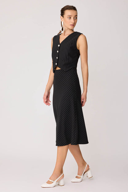 ZIPPERED RINGTONE CHIME SKIRT