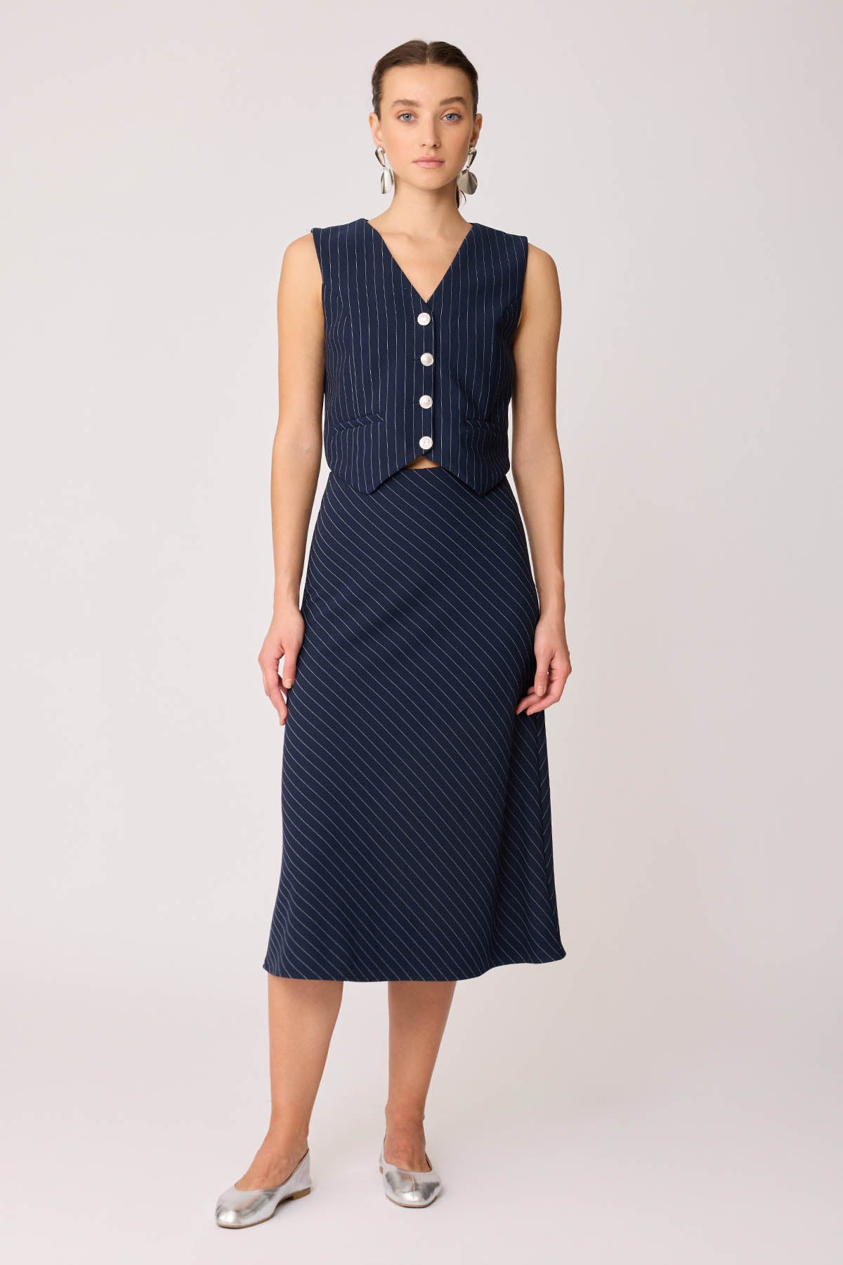ZIPPERED RINGTONE CHIME SKIRT
