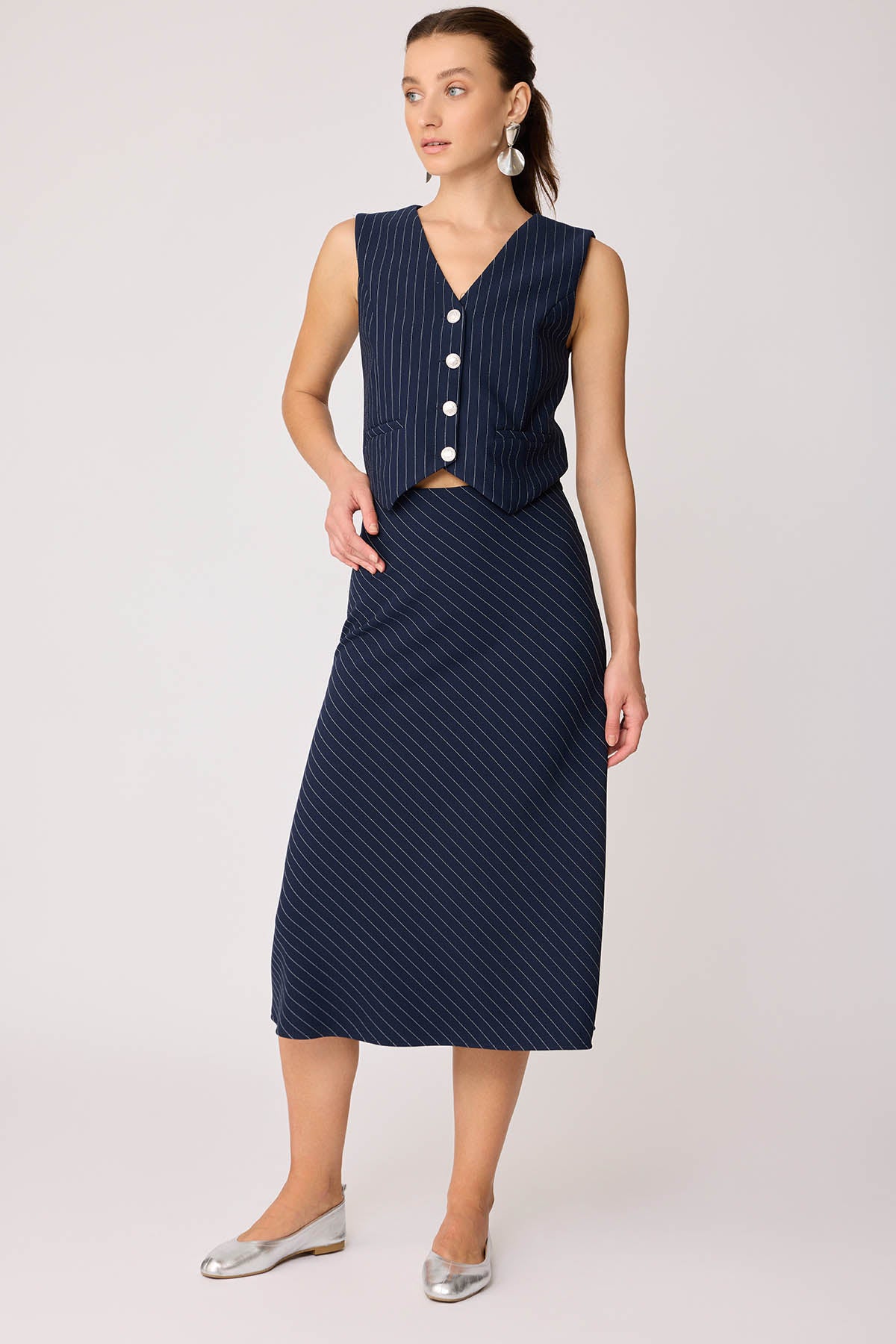 ZIPPERED RINGTONE CHIME SKIRT