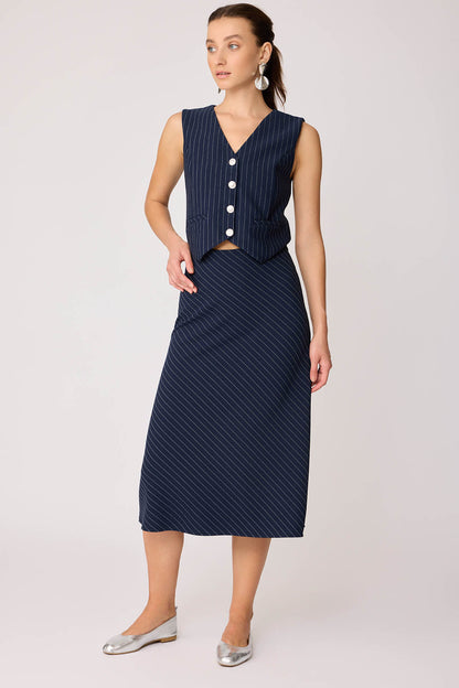 ZIPPERED RINGTONE CHIME SKIRT