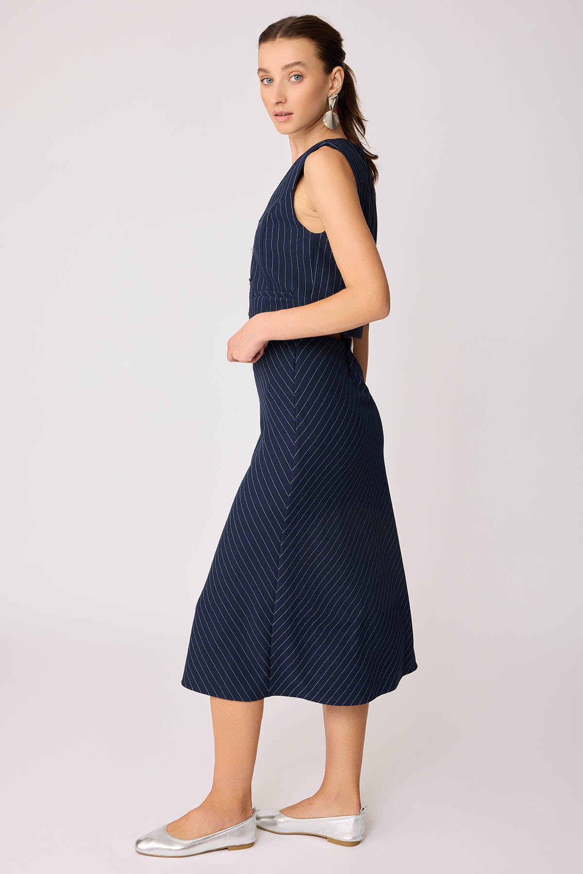 ZIPPERED RINGTONE CHIME SKIRT
