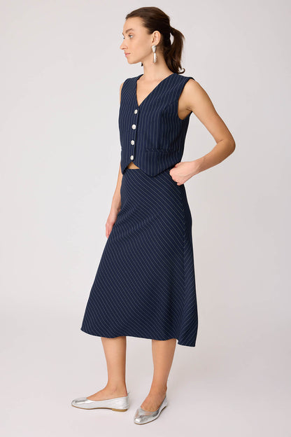 ZIPPERED RINGTONE CHIME SKIRT