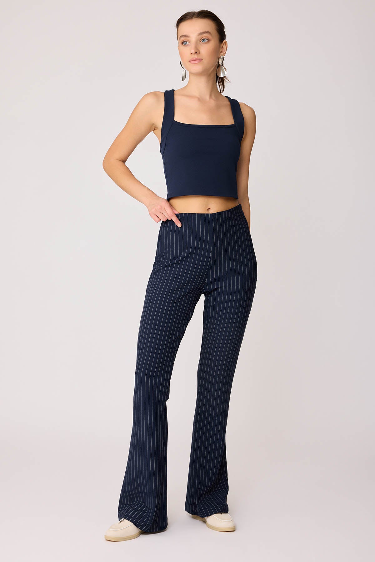 SPANISH ZIPPERED TRACK TROUSERS